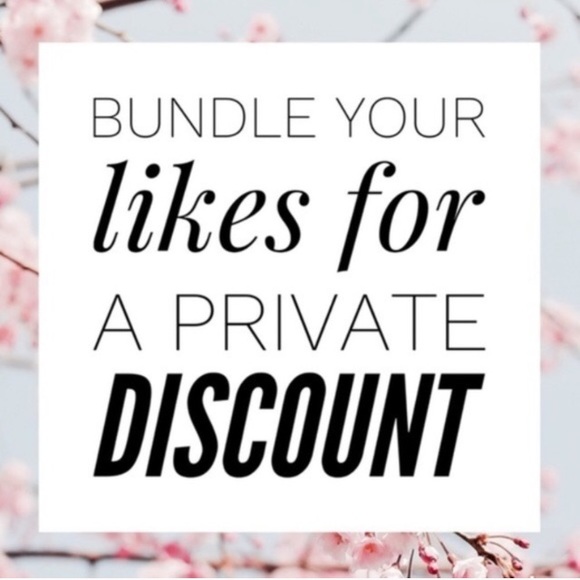 Bundle your likes for a private discount - Picture 1 of 1
